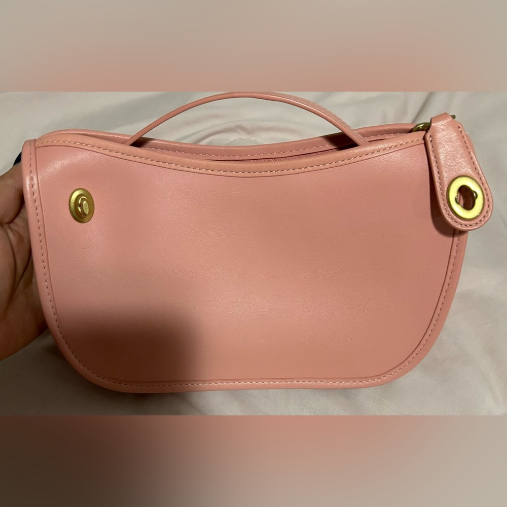 Coach Pink/coral crossbody and shoulder bag